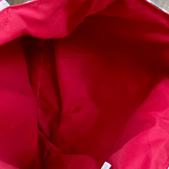 Disney Merry and Bright Mickey Mouse Red Tote Bag - Picture 4 of 6